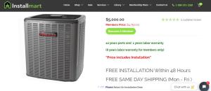 Online order Amana ASX13 Air Conditioners 5 Ton