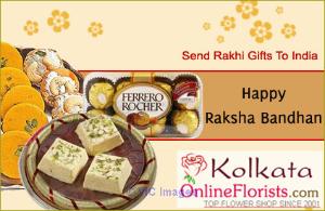 Rakhi Celebration with Special Rakhi Gifts to Kolkata Express Delivery
