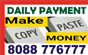 Online Jobs work From Home Jobs | 635 | Copy paste daily Payout