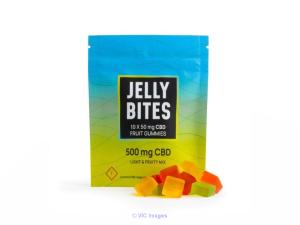 Jelly Bites  Light & Fruity Mix 500mg CBD