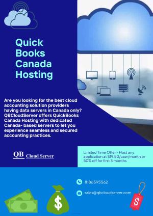QuickBooks Canada Hosting, QuickBooks Cloud Hosting Canada
