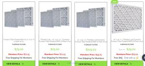 Online Buy Furnace Filters