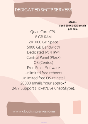 Dedicated SMTP Servers