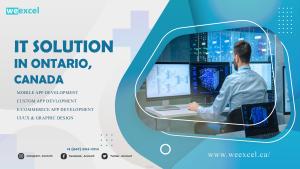 Weexcel is IT & Software Development Company in Ontario, Canada.
