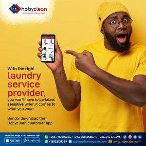 On-demand marketplace for laundry  Hobyclean