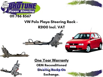 VW Polo Playa - OEM Reconditioned Steering Racks