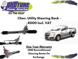Chev. Utility - OEM Reconditioned Steering Rack