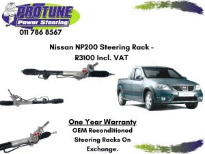 Nissan NP200 - OEM Reconditioned Steering Racks
