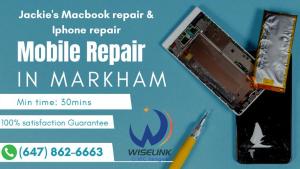 iPhone Repair Quickly in Markham with Jackie's Macbook repair & Iphone