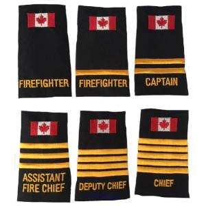 Give Us A Call for Quality Firefighter Epaulettes in Canada | Sands Ca