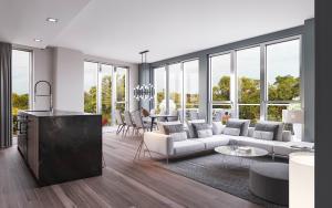 New 5 1/2 condo for sale Montreal Ahuntsic Winter 2023