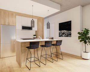 New rental 2 bedroom condo just a step away from Langelier metro