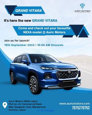 buy Maruti dealership in jaipur from auric motors