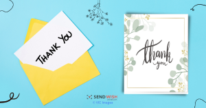 How to send Online Thank you cards