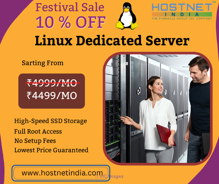 Buy linux dedicated server | hostnetindia