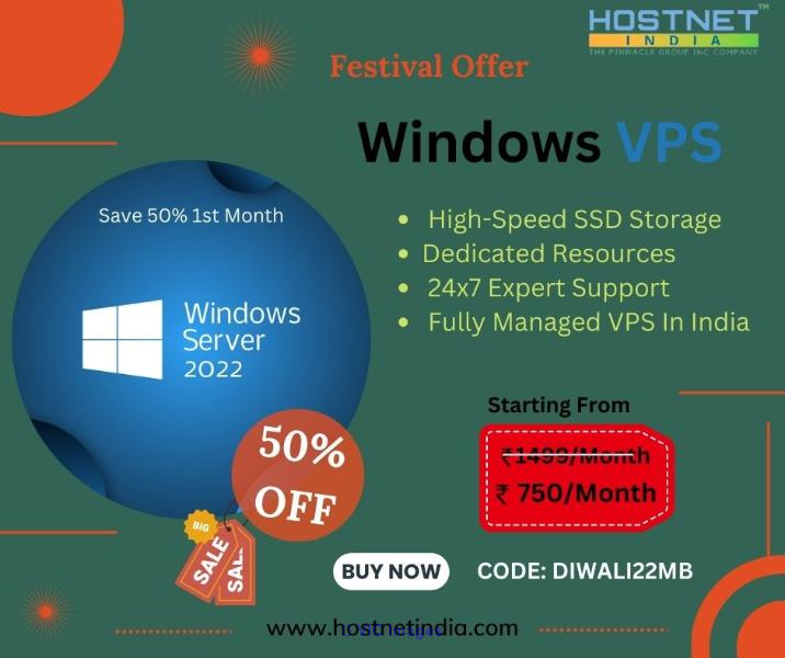 Windows VPS Hosting India - Fast & Secure Windows VPS - Hostnetindia