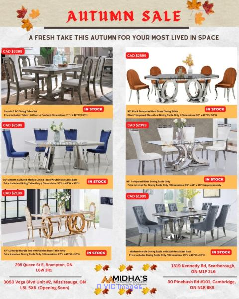 Modern dining table set for Dining room Decor