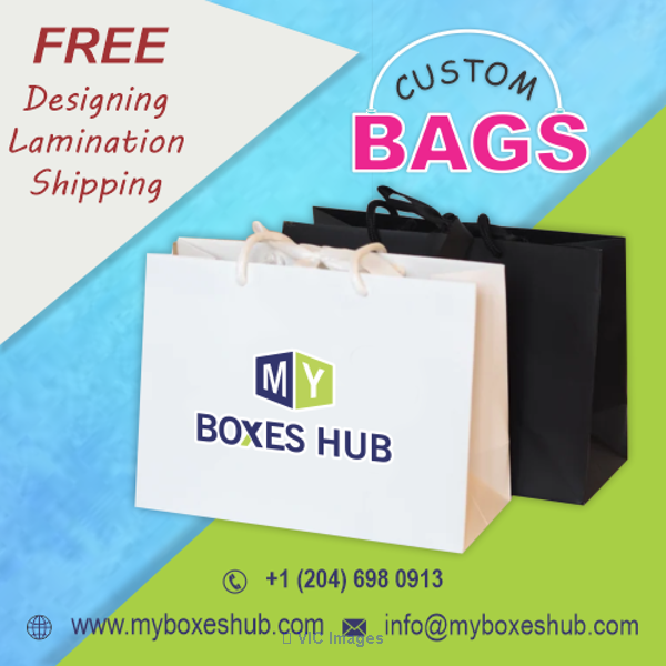 We Provide Best Custom Paper Bags with Logo in Canada