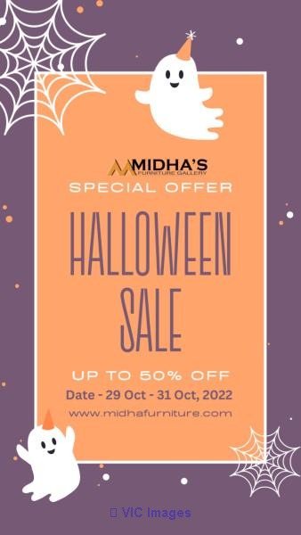 Halloween sales offer Luxury Bedroom sets at a Maximum discount