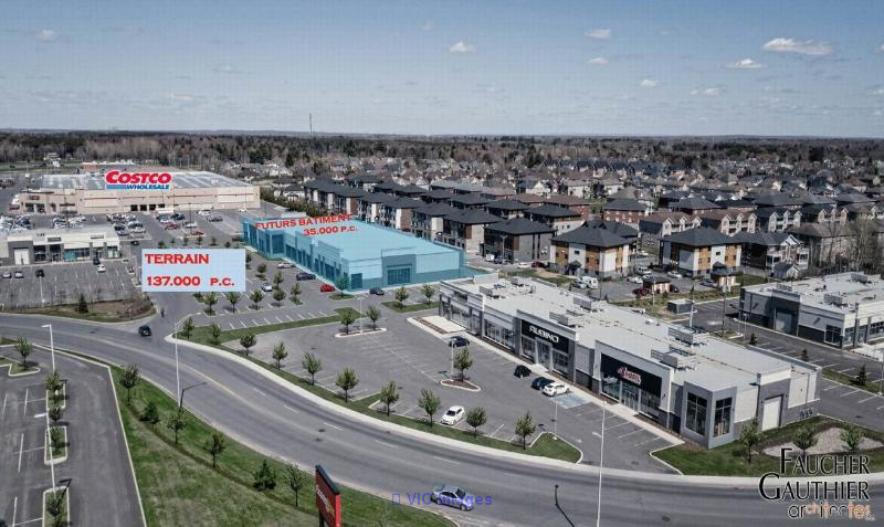 New commercial space 5000 to 40,000 sqft for rent Drummondville