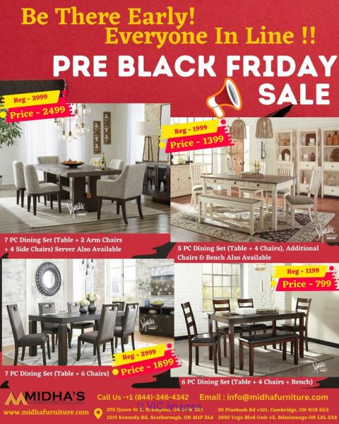 Furniture store Brampton offers multiple home decorating furniture