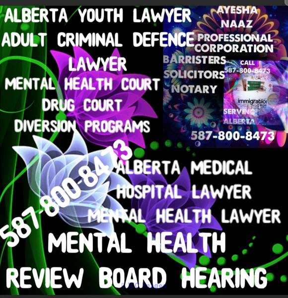 Criminal Defence lawyer Alberta - youth court and adult criminal court