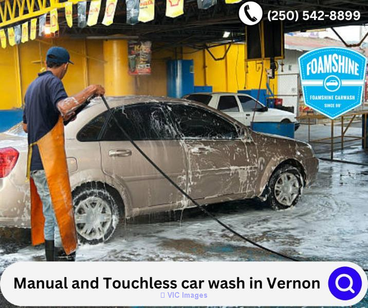 Manual and Touchless car wash in Vernon (Canada)| (250) 542-8899 |