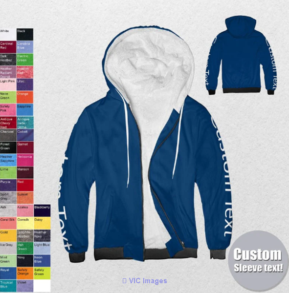 Custom Photo Zipper Hoodies
