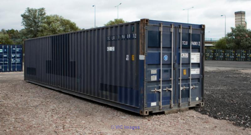STANDARD USED SHIPPING CONTAINER 40FT x 8ft
