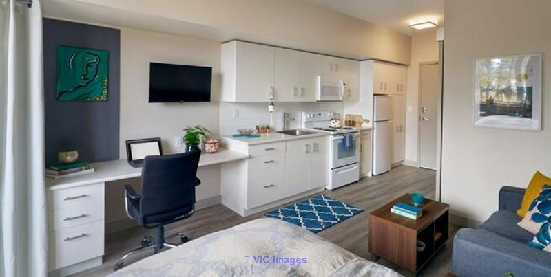 Veda Studio Apartments at Patricia Blvd, Prince George @C$995/month