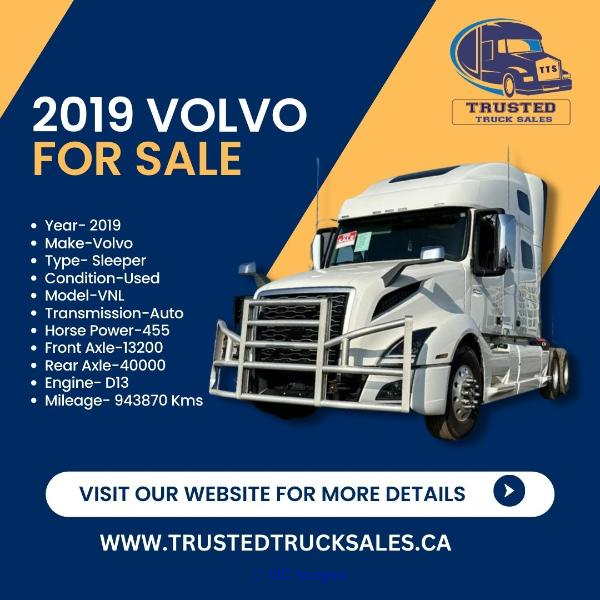 2019 Used Volvo Truck For Sale | Trusted Truck Sales