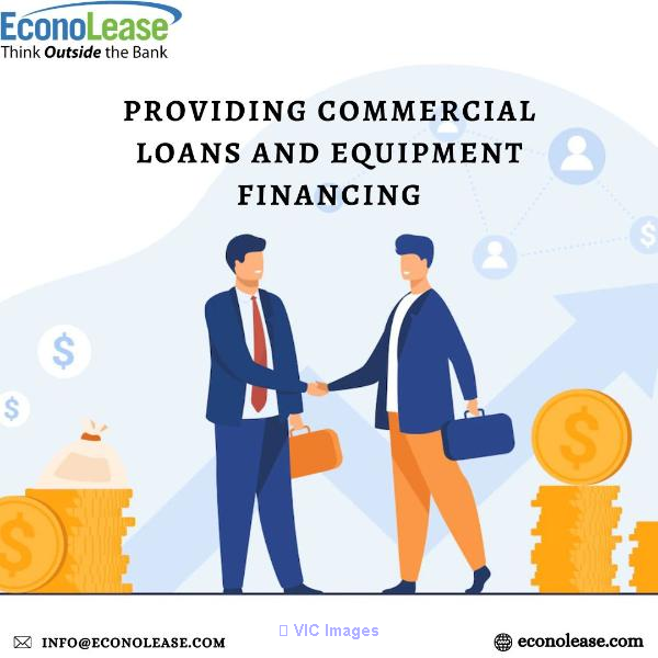 Providing commercial loans and equipment financing