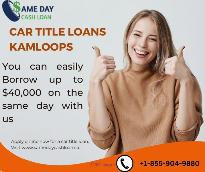 You can easily Borrow up to $40,000 on the same day with us