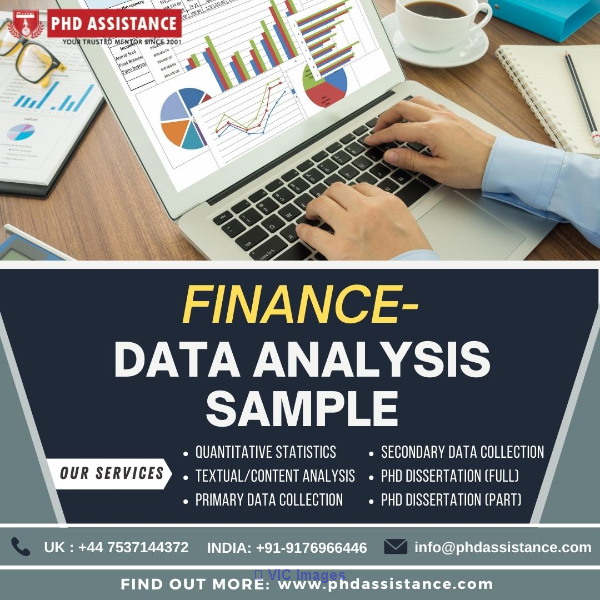Data Analysis Sample Work  PhD Assistance