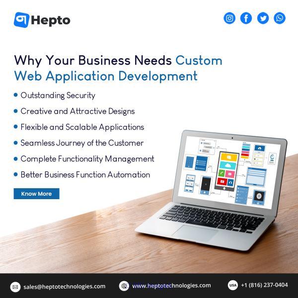Why does your business need a custom web application?