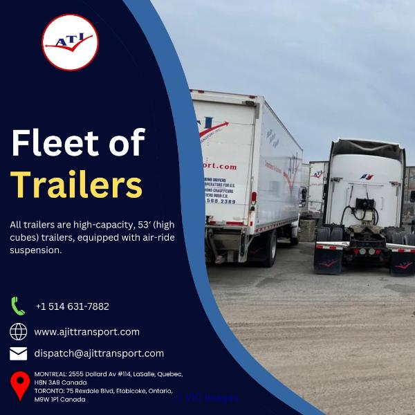 Top road transport companies in Canada