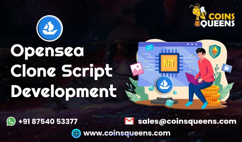 OpenSea Clone Script | CoinsQueens