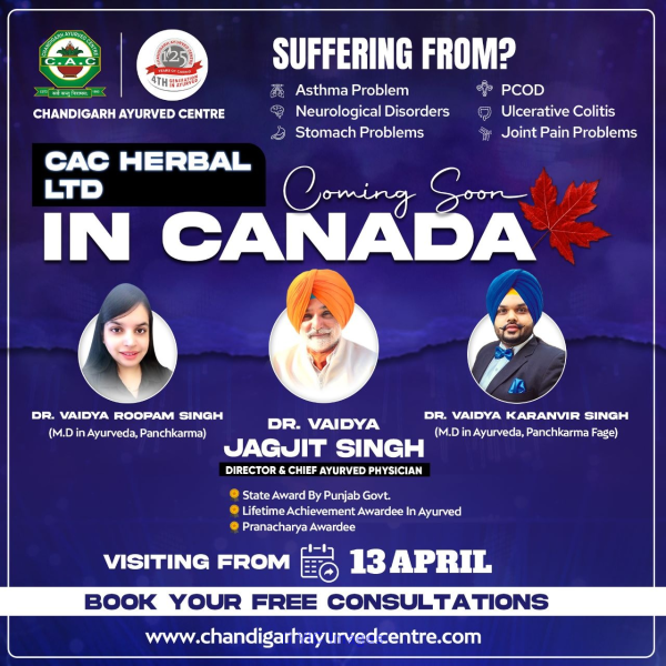 Ayurvedic Free Consultation in British Columbia