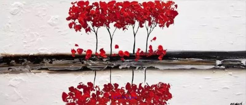Get floral paintings for sale created by artist, Osnat Tzadok