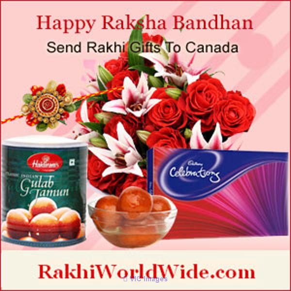 Order Online for Rakhi Delivery to Canada for Loving Brother