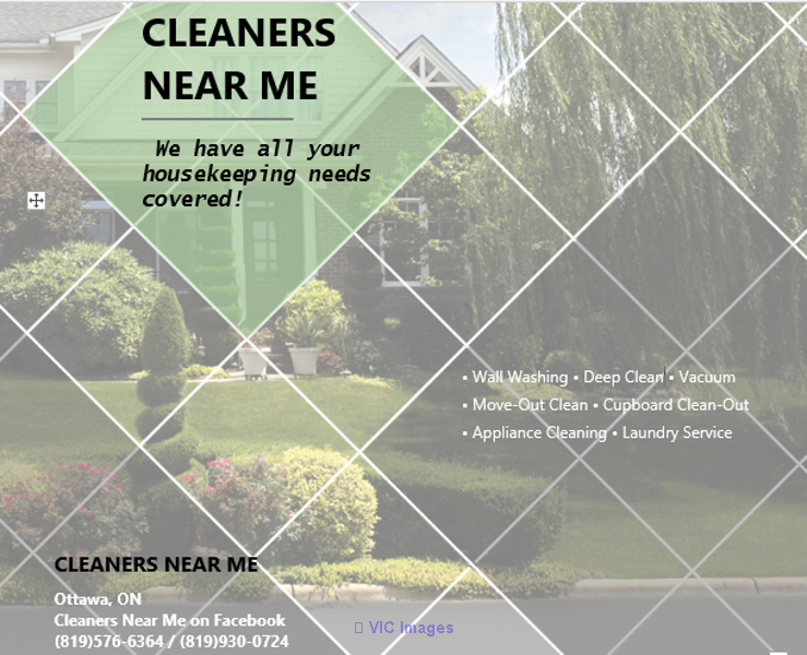 'Cleaners Near Me' Cleaning Services