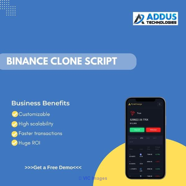 Binance Clone Script  -  Addus Technologies