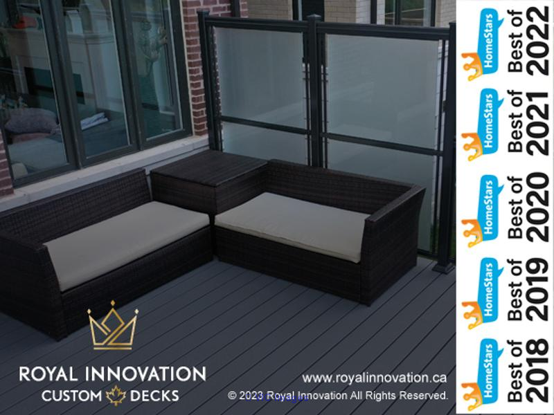 Design Your Deck with Premium Deck Building Company| Royal Innovation
