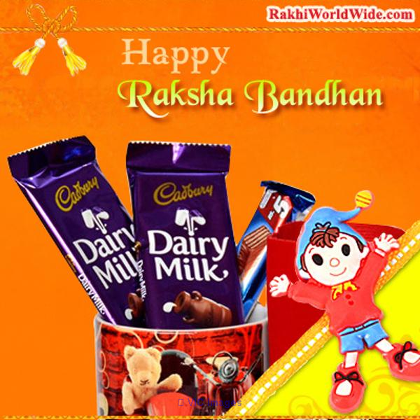 Sending Rakhi and Sweets to USA