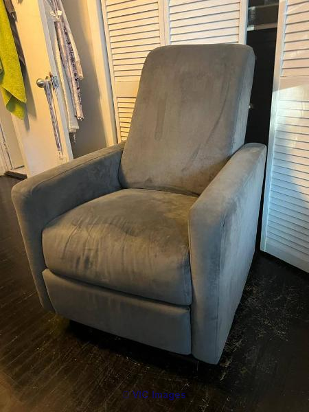 Rocking recliner armchair