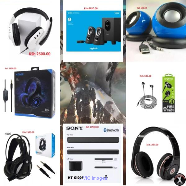 Brand new Speakers (for PC, Headsets, with mic)