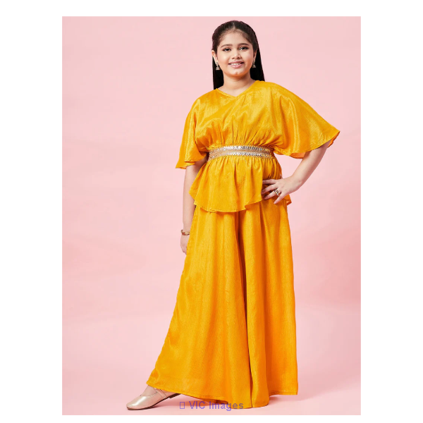 Mustard yellow kurti