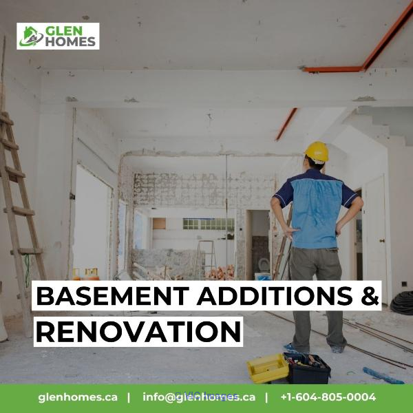 Home. Glen Homes - Experts in Basement Additions & Renovations