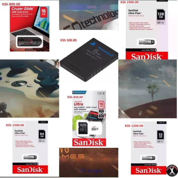 New Memory Cards and FlashDisks