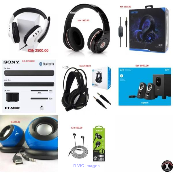 Brand new Speakers (PC, Headsets, with mic)